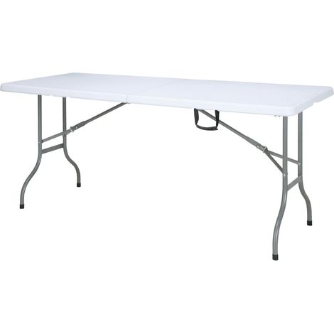 Klapptisch Akita Strapazierfähiger und Wetterfest 183 x 76 cm