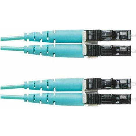 Panduit FZ2ELLNLNSNM001 InfiniBand/Glasfaserkabel 1 m LC Aqua-Farbe