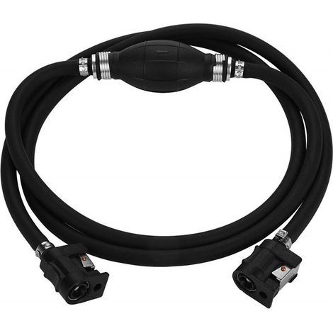 Tuyau De Conduite De Carburant Ensemble De Connecteurs De R¨Servoir D'Essence pour Moteur De Bateau Hors-Bord pour Moteur Noir environ 2m (1/5)