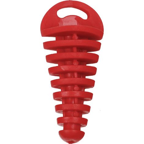 Sollbry Bouchon de tuyau d'échappement étanche pour moto rouge (1/3)