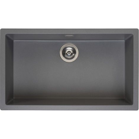 Reginox Einbaubecken Amsterdam 72 Regi-Granit Grey Silvery (1/5)