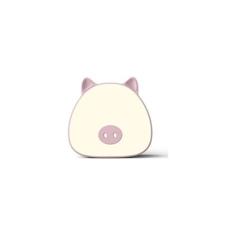 Veilleuse lampe de chevet tout-en-un pour bébé, protection des yeux, rose – (1/5)