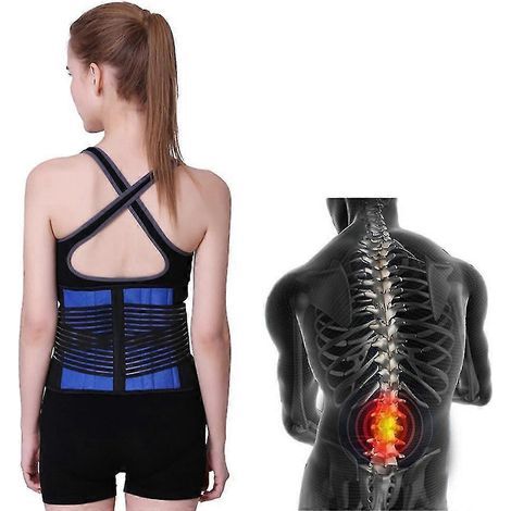 Ceinture de soutien lombaire, orthèse lombaire, soutien du bas du dos-3XL (1/5)