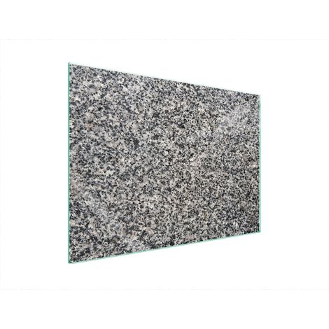 GLASSCHUTZPLATTE FÜR HERD 70x52 GRANIT (1/5)
