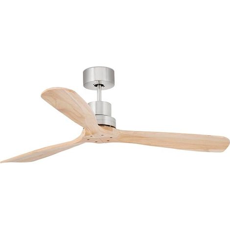 Deckenventilator ohne Licht Nickel matt Ø 132 cm, Modell LANTAU DC 33373DC