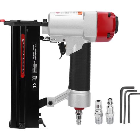 Chiodatrice pneumatica 2 in 1 con corpo in lega di alluminio pressofuso e graffatrice ad aria compressa da 75-100 PSI (1/5)