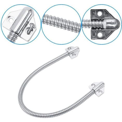 Gaine de protection flexible pour câble de porte blindé avec extrémités 400 mm x 11,2 mm Blanc (1/5)