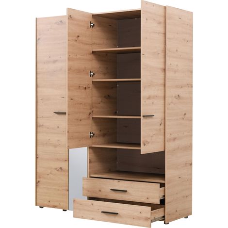 Mömax Kleiderschrank in Eiche Artisan (1/5)