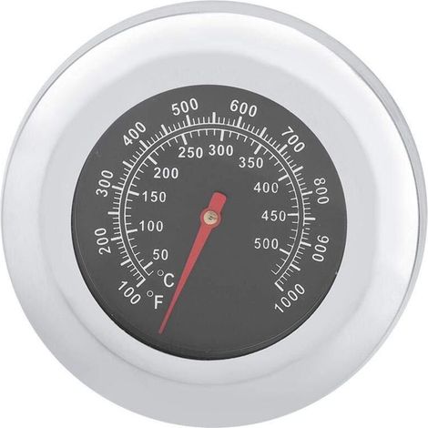 Edelstahl-Kochthermometer für Backofen und Küche, 50-500 Grad