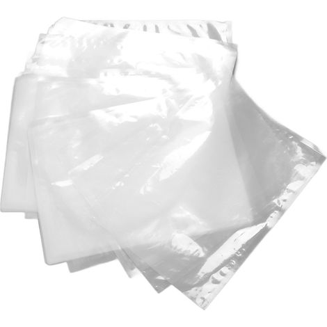 100 sacs alimentaires sous vide en plastique 28x38cm pour la conservation des aliments (1/5)