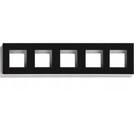 Cornice in vetro NERO a 5 campi per il sistema RTX SH (1/3)