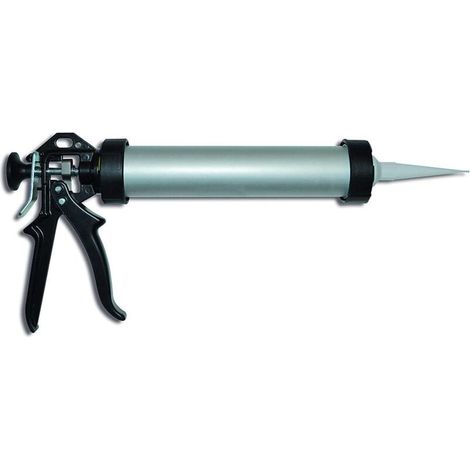 Pistolet extrudeur en métal pour poches de mastic silicone, acrylique et colles polymère hybrides - poche de 600ml (1/3)