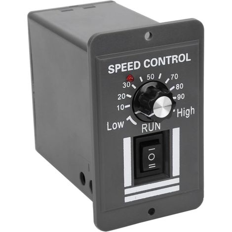 Contrôleur de Vitesse du Moteur, DC12-60V 20A Contrôleur de Vitesse du Moteur de Brosse CC Forme / Renvers et Vitesse Variable Regulseur de Bricolage et D'usage Industriel (1/5)
