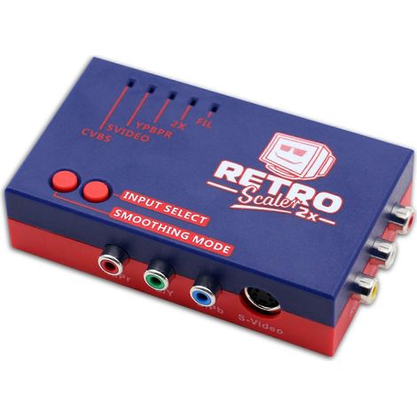 RetroScaler2x A/V-zu-HDMI-kompatibler Konverter und Line-Doubler für PS2/N64/NES (1/4)