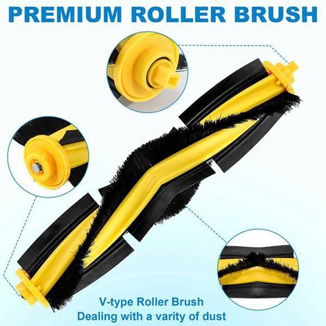 1 set of colors: see photo. Material: plastic. Compatible with Deebot Ozmo 920/950/T8/T8. (1/5)