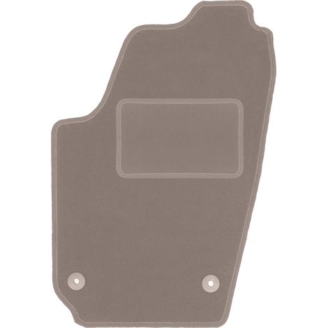 Tapis conducteur beige pour : Seat Ibiza III 6L à hayon (2002-2008)