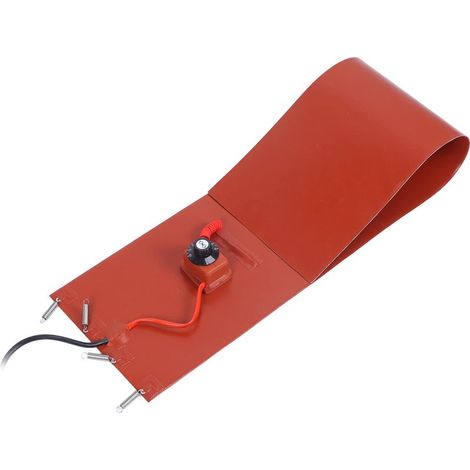 Enveloppe Thermique électrique pour Tambour, Ceinture Chauffante pour Tambour à Huile, Silicone Multifonctionnel à Faible Consommation d'énergie pour Application Industrielle (14) (1/2)