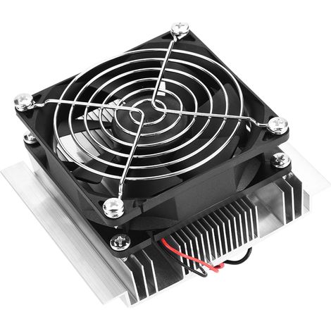 12V thermoelektrische Peltier-Kühlplatte mit Lüfter für Halbleiter (1/5)