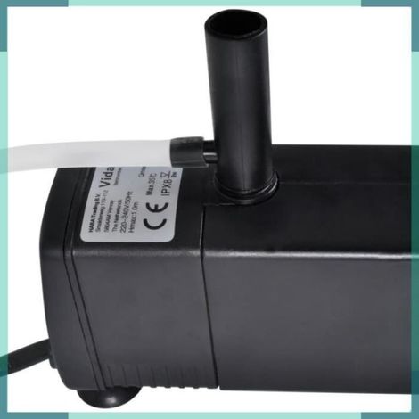 Pompe de filtration d'aquarium - - FHE170087 - 600 l/h - Charbon actif - Super silencieuse (1/4)