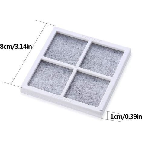 6 Stück Ersatz-Luftfilter für Kühlschränke, passend für LG LT120F H638 (1/4)