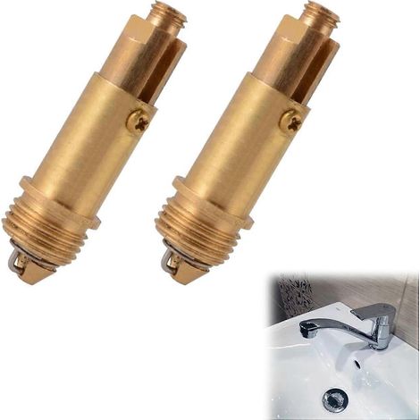 Lot de bondes de lavabo à clapet, bonde de rechange pour bonde de lavabo à clapet, bouchon de vidange pour lavabo à clapet, boulons de verrouillage pour bonde de lavabo à clapet, compatible avec la pl (1/5)