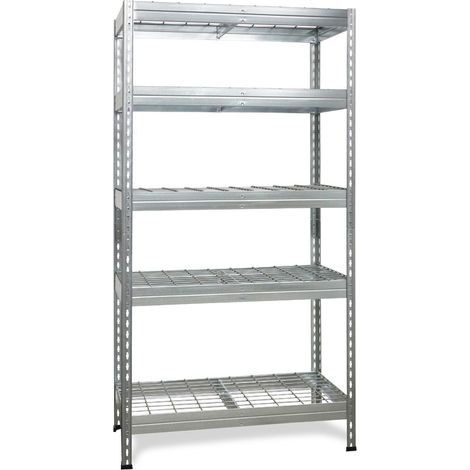 SCAFFALE S/T 5B ZINCATO - 180X90X45