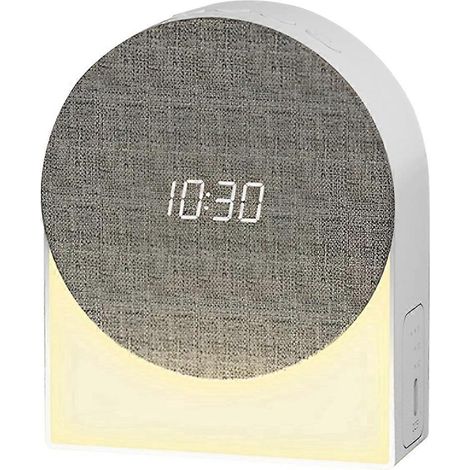 Réveil numérique 4 en 1 + Haut-parleur + Enceinte Bluetooth + Veilleuse -- (1/5)