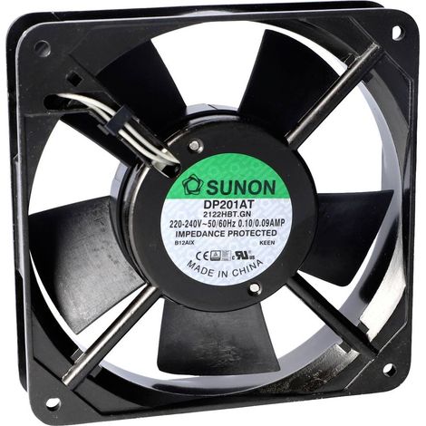 Sunon DP201AT-2122HBL.GN Ventilateur axial 230 V/AC 112.1 m³/h (L x l x H) 25 x 120 x 120 mm