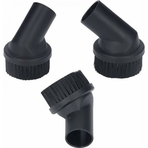 Cepillo redondo para aspiradora (3 unidades, 35 mm/1,38 pulgadas de diámetro interior), accesorio para limpiar huecos de sofás. (1/4)