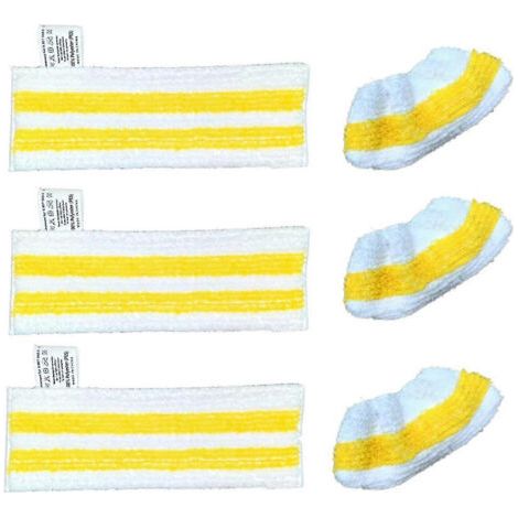 BARKBUSTERS Pour aspirateur à main Easyfix Sc2 Sc3 Sc4 Sc5, chiffons de nettoyage vapeur en microfibre, accès (1/5)