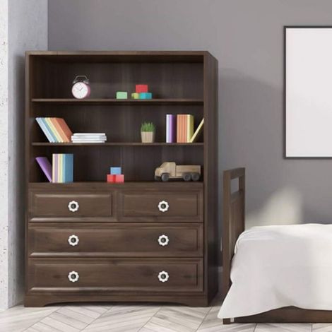 Bouton De Tiroir - 30 Mm - Bronze Vieilli - Pour Meuble Armoire Commode - 10 Pièces (1/5)