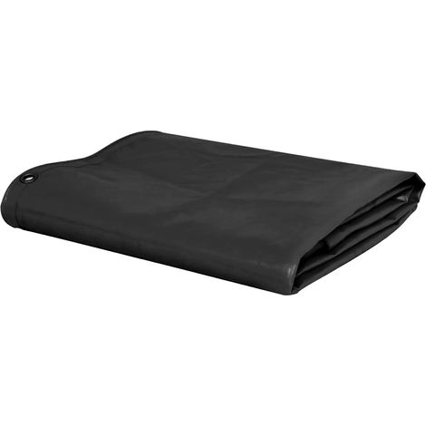 Fornorth Zeltgarage Ersatzplanen 1.6x2.4m, schwarz