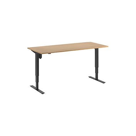 Escritorio esquinero Atlanta de altura regulable eléctricamente (1/5)