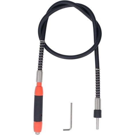 Outils rotatifs à arbre flexible, mandrins de câble d'extension de perceuse flexibles, accessoires à arbre flexible pour la gravure, le meulage et le polissage