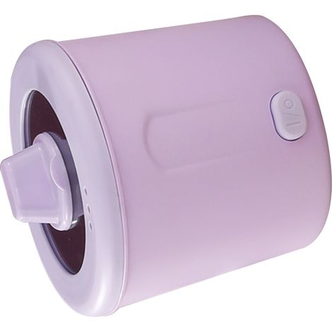 Mini fondue électrique multifonctionnelle pour étudiants, dortoirs et voyages, prise européenne, violette (1/5)