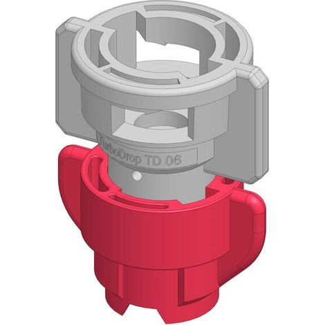Ugello ad induzione d'aria TDXL 110° 06 grigio plastica Agrotop AGROTOP TDXL11006