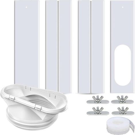 Joint d'étanchéité pour fenêtre de climatisation pour stores enrouleurs - Adaptateur de tuyau d'évacuation - Adaptateur de tuyau d'évacuation - 4-AquaForge (1/5)