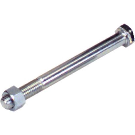 Boulon tête hexagonale acier 8.8 zingué blanc filetage partiel 10x100-26mm boîte de 50 pièces - STAFA TRADING