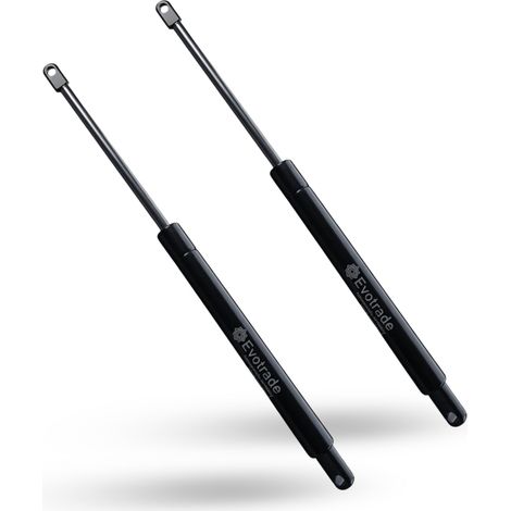 Paire de Vérin à Gaz avec Têtes à Œillets Compatible avec la Plupart de Coffre de Lit Entraxe 415mm 1350 Newton - EVOTRADE