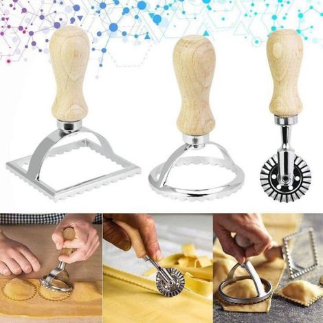 NC Lot de 3 emporte-pièces en Acier Inoxydable pour raviolis (1/5)
