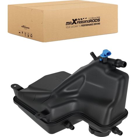 Réservoir de liquide de refroidissement, matériau en plastique, état 100 % neuf, compatibilité avec les modèles de véhicules de luxe E65 E66 E67, capteur inclus, conçu pour les véhicules de 2001 à 200 (1/5)
