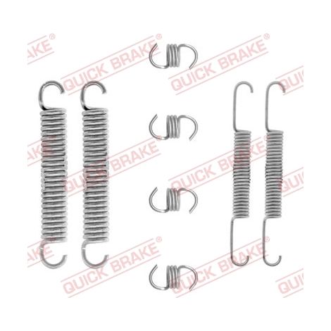 Kit d'accessoires, mâchoire de frein Quick Brake 105-0662 LADA