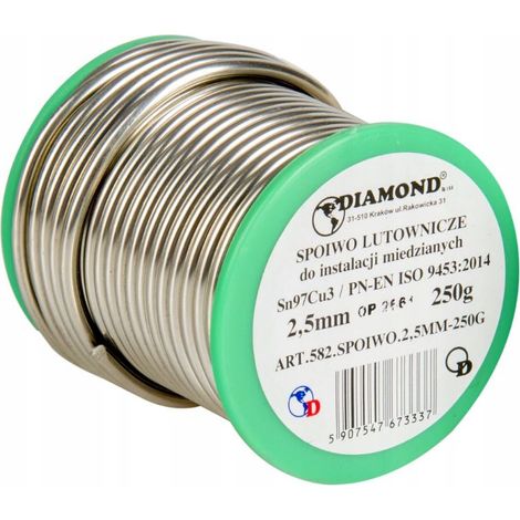 SOLDADURA BLANDA 2,5 MM 250G