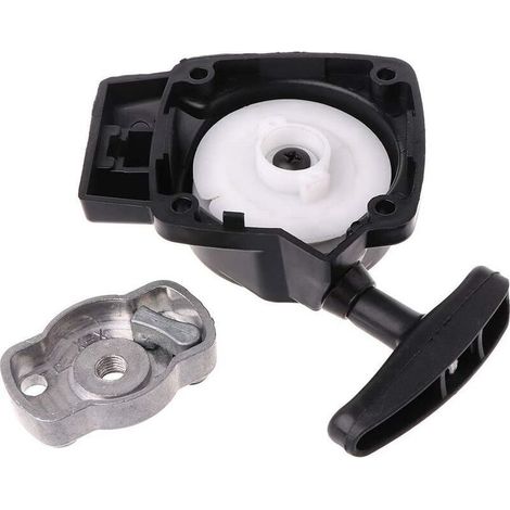 Lanceur à rappel pour tête de débroussailleuse, poignée de lanceur à rappel pour tête de débroussailleuse/tondeuse à gazon, 26 cm³, 1E34F, Mitsubishi CG260 BC260 (1/5)