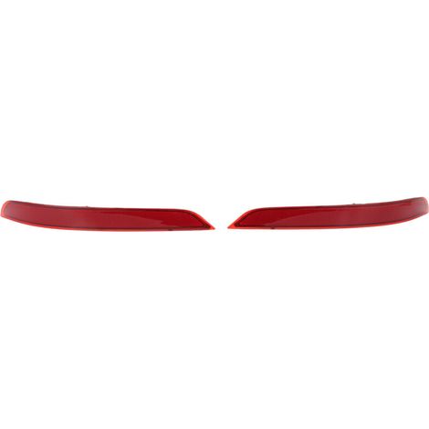 Set di 2 catarifrangenti per paraurti posteriore per X5 F15 2014-2018, con lente rossa, migliora l'aspetto dell'auto e ha un funzionamento semplice.