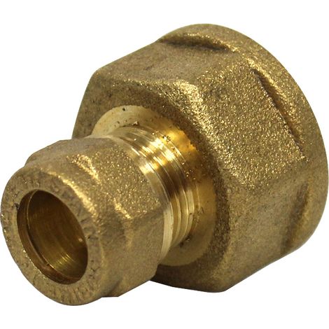 Raccord bicône droit Femelle 3/4"" (20/27) - Cuivre Ø12 (1/5)