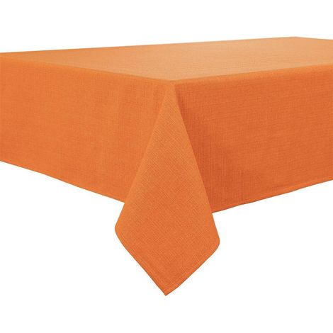 Nappe 140x180 cm hydrofuge, infroissable, aspect lin, rectangulaire