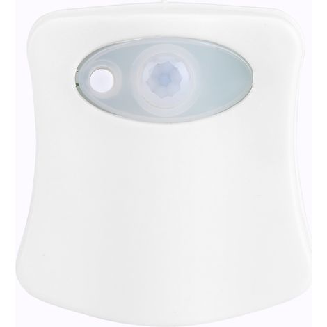 Veilleuse colorée à détecteur de mouvement pour toilettes et salle de bain (1/5)