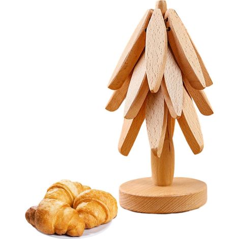 de verre design arbre Sets de table en bois pour la cuisine (1/5)