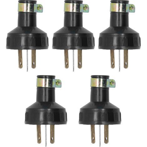 Kit de prise de générateur d'essence à 3 broches ABS, 5 pièces, 250V, 15a, pour ET950 ET650 TG950 (1/5)